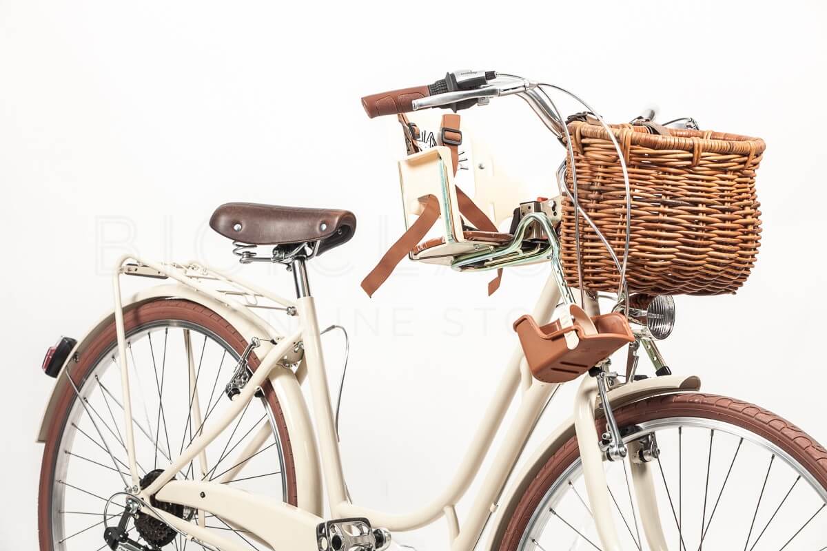 XIEEIX Siège de vélo avant pour enfant avec poignée de garde-corps