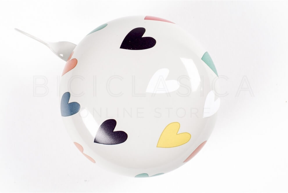 Comprar Timbre Ding Dong Confetti Hearts 80mm