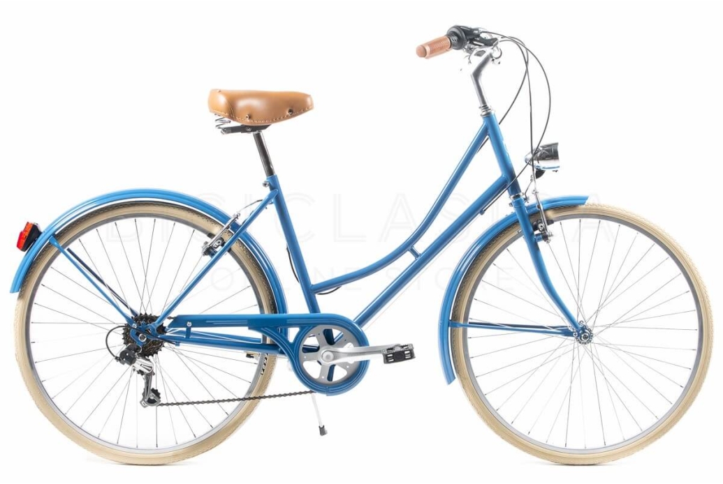 Comprar Bicicleta de paseo vintage Capri Valentina azul