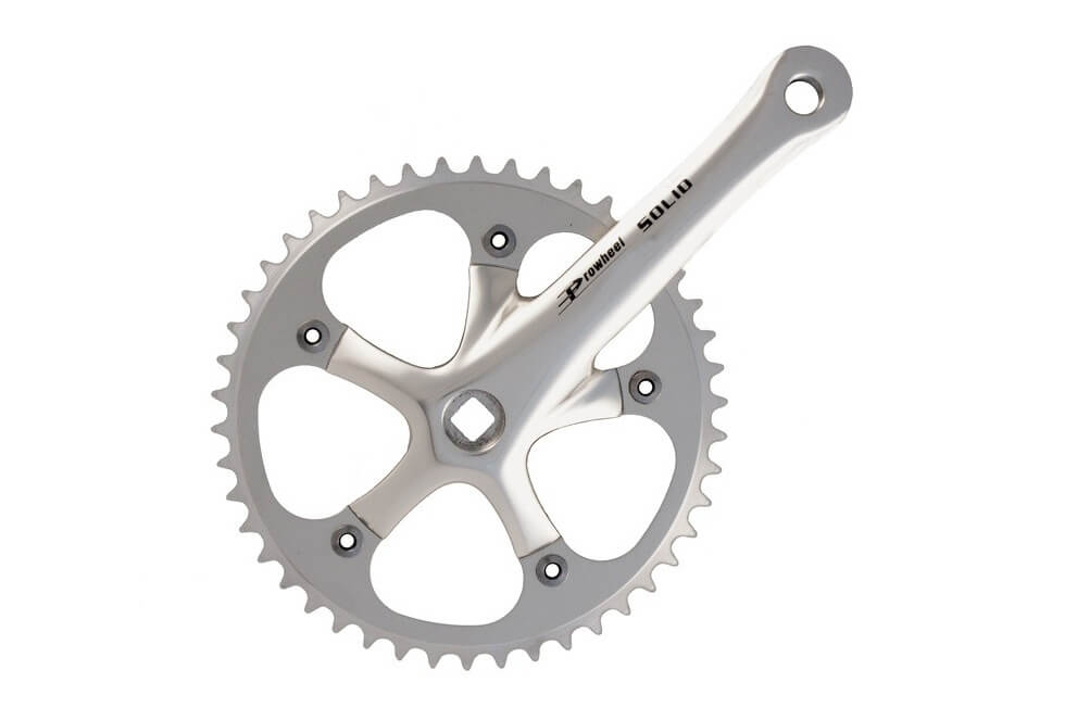 Prowheel Pista Solid 46t Track Crankset Bicycle Cranksets 8584