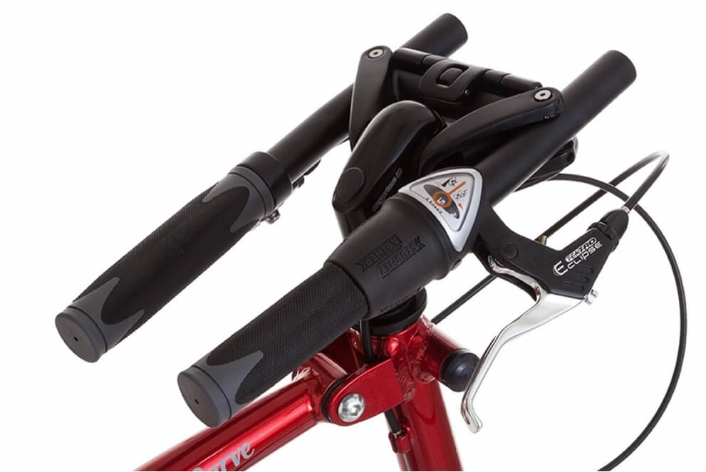 Comprar Bicicleta Plegable OSSBY Curve 5V Roja