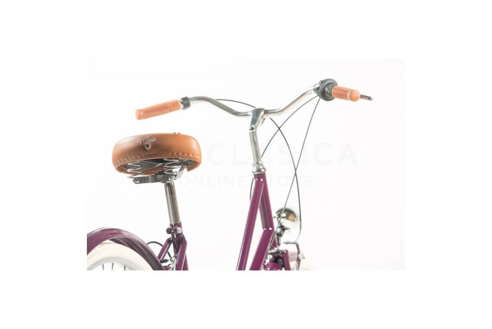 Comprar Tija Acero para bici rayada 28,6 mm