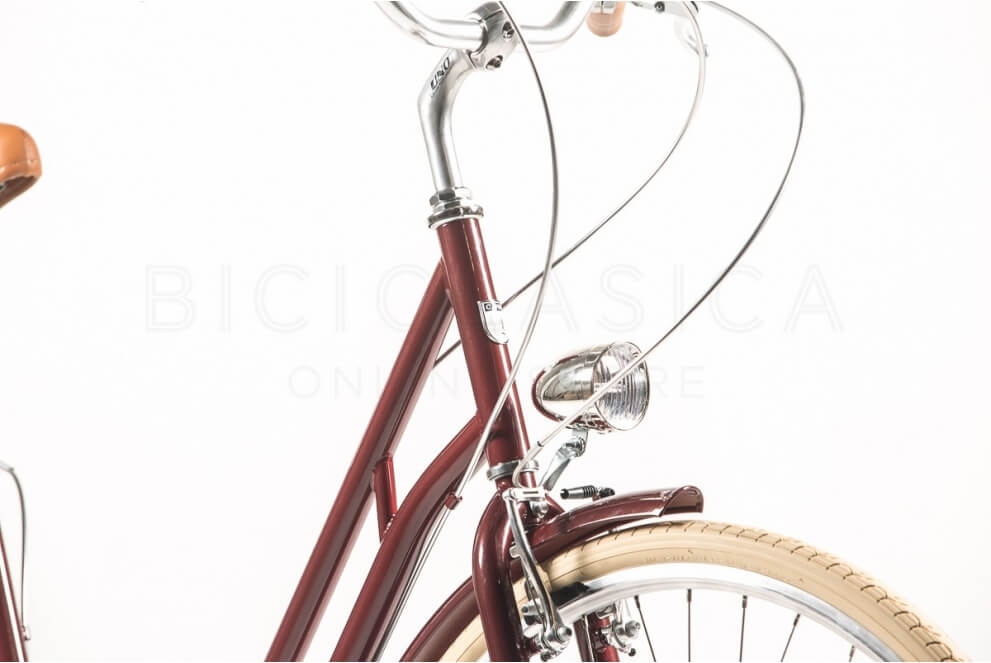 Comprar Bicicleta de Paseo Capri Berlin Night Fire Red - Crema 6v