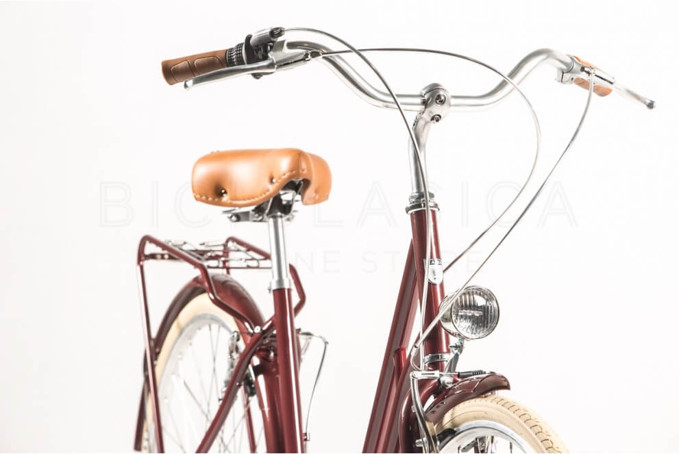 Comprar Bicicleta de Paseo Capri Berlin Night Fire Red - Crema 6v