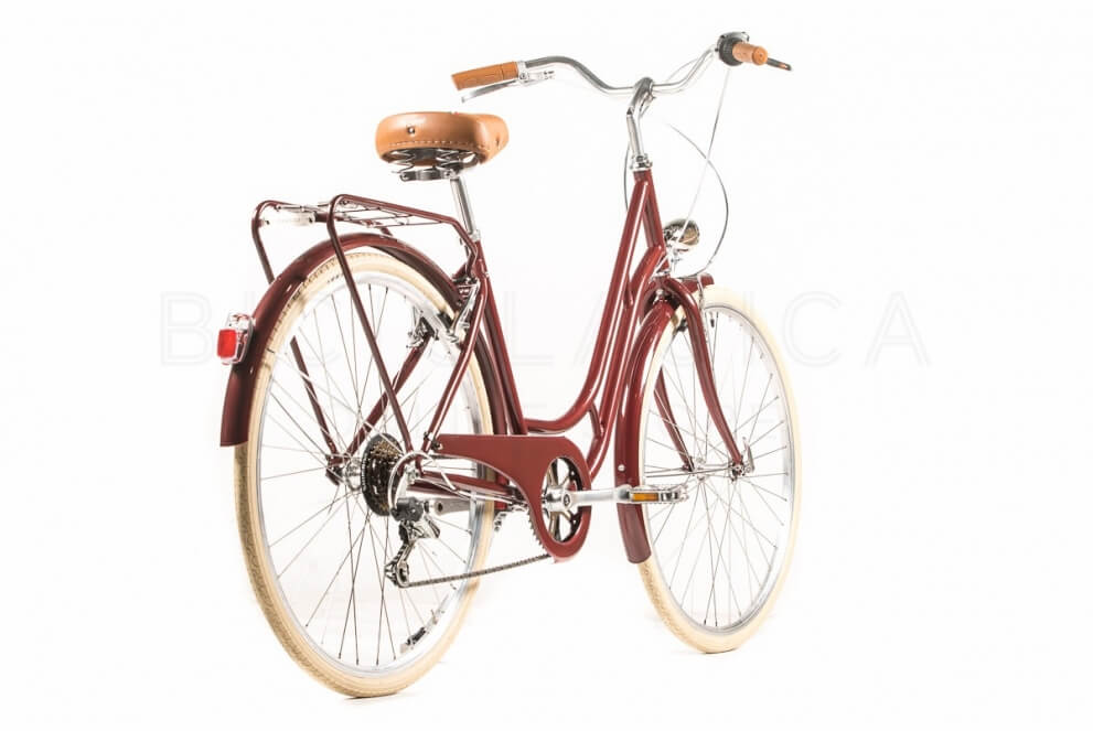 Comprar Bicicleta de Paseo Capri Berlin Night Fire Red - Crema 6v