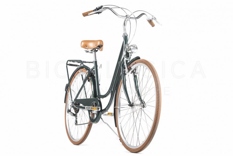 Comprar Bicicleta de Paseo Capri Berlin Verde Inglés 7V