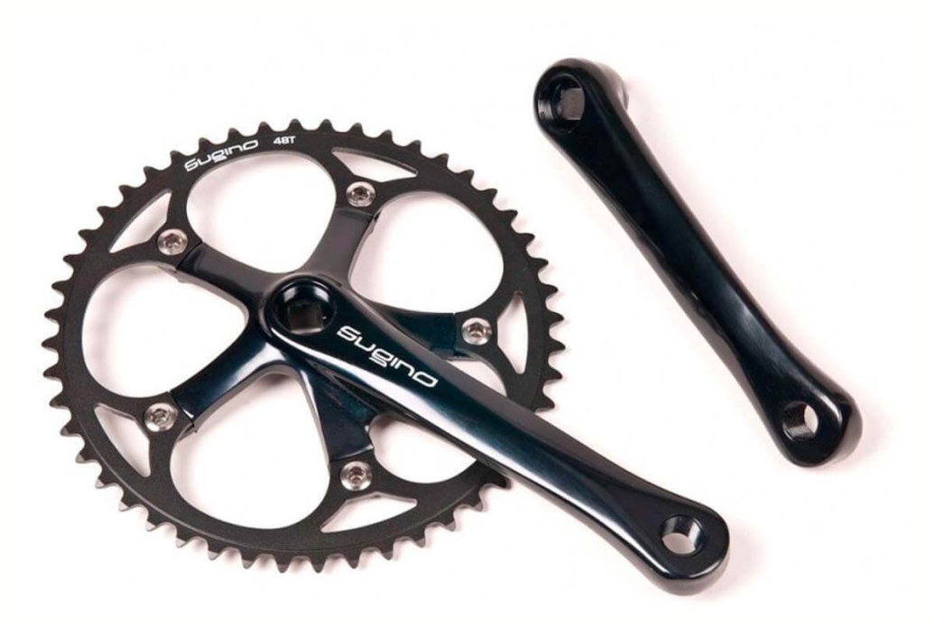 Sugino RD2 Track Black 46T 165mm Crankset