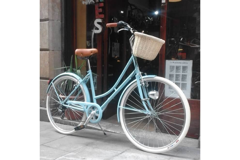 Comprar Bicicleta de Paseo Vintage para Mujer Capri Valentina Aquamarina