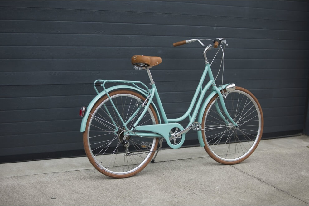 Comprar Bicicleta de Paseo Capri Berlin Aquamarina-Marrón 6V - PROMOCION