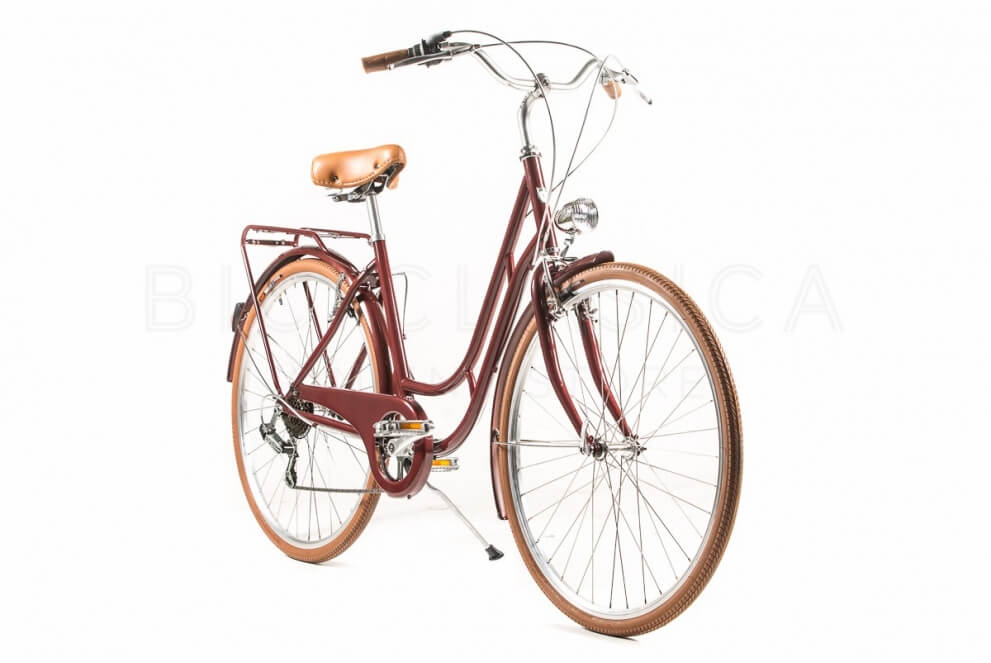 Comprar Bicicleta de Paseo Capri Berlin Night Fire Red - Miel 6v B-Stock