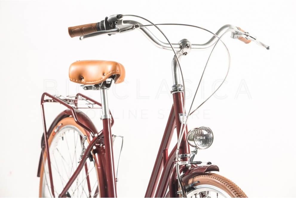 Comprar Bicicleta de Paseo Capri Berlin Night Fire Red - Miel 6v B-Stock