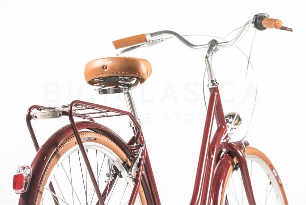 Comprar Bicicleta de Paseo Capri Berlin Night Fire Red - Miel 6v B-Stock