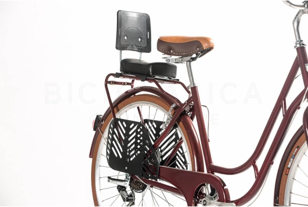 Silla Bicicleta Nino Trasera Portaequipajes para MTB Asiento De