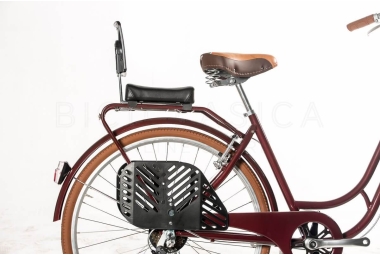 alouweekuky Siège arrière Accessoires de vélo - Siège Sécurité pour Enfant  Enfants de vélo Chaise Accoudoirs Repose-Pied de Porte-bébé Vélo Siège