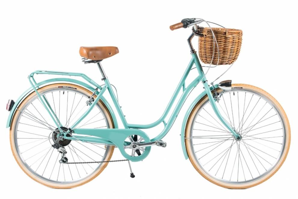 Comprar Bicicleta de Paseo Capri Berlin Aquamarina-Crema 7V B-STOCK