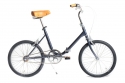 Comprar Bicicleta Plegable Capri VITA Space Blue 20 Pulgadas con Brooks