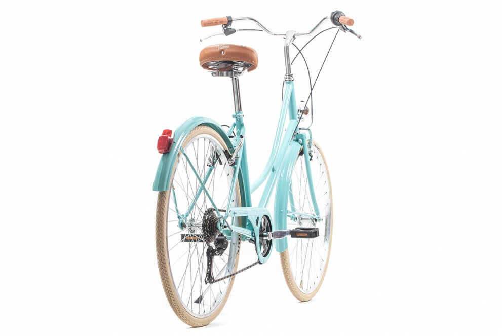 Comprar Bicicleta de paseo vintage Capri Valentina aquamarina