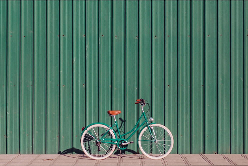 Comprar Bicicleta de paseo vintage Capri Valentina verde esmeralda