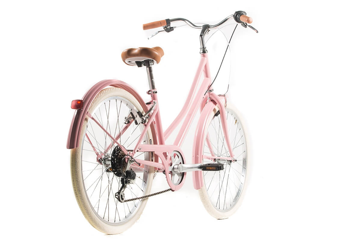 Bicicleta Vintage para Niñas Capri Carolina Rosa, Bicicletas Clásicas  Infantiles