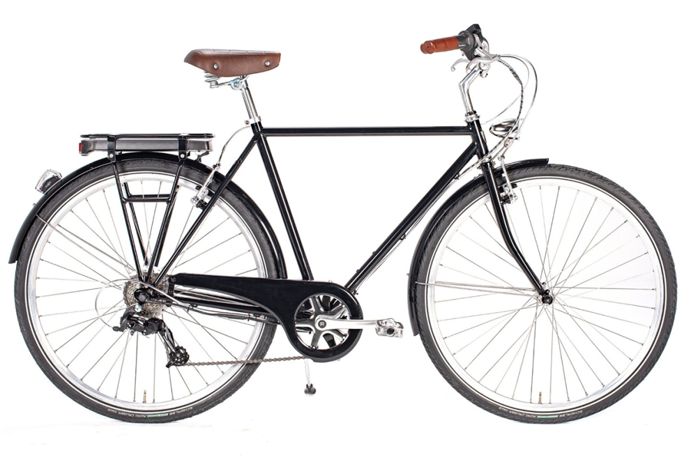 Comprar Bicicleta urbana eléctrica Capri Berlin man negro 7V B-Stock