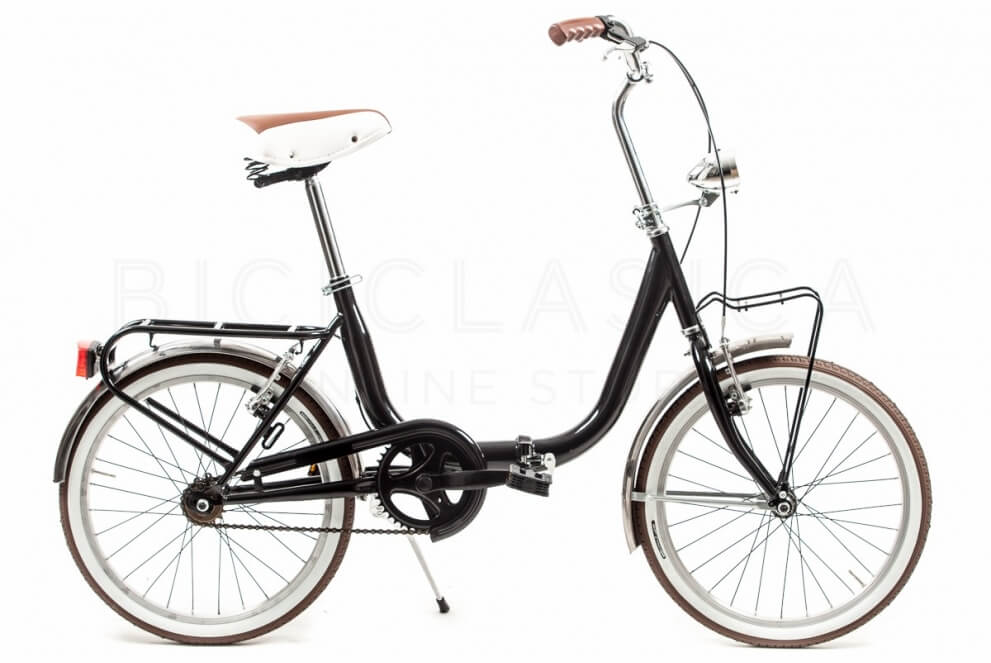 Bambina Black Folding Bicycle | Folding Bikes | Biciclasica.com