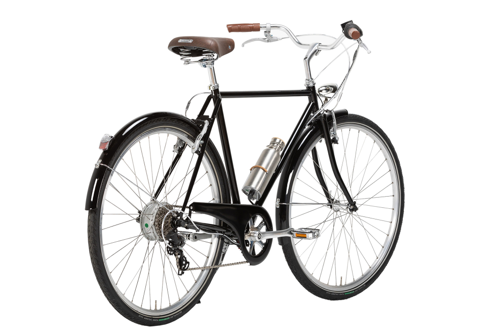 Comprar Bicicleta eléctrica Capri Lyon negro 7V Reacondicionada