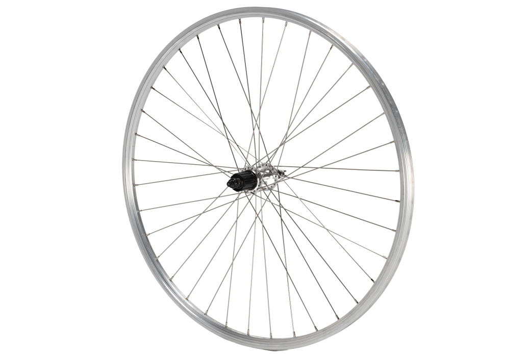 Bicycle Wheel 28 aluminium 700C (ETRTO 622x24) - Rear with easy locking  system