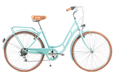 Comprar Bicicleta de Paseo Capri Berlin Aquamarina-marrón 6V-Outlet