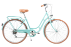 Comprar Bicicleta de Paseo Capri Berlin Aquamarina-marrón 6V-Reacondicionada