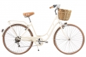 Comprar Bicicleta de paseo Capri Berlin crema 7V B-Stock Guardabarros Cromados