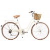 Comprar Bicicleta de paseo Capri Berlin crema 7V B-Stock Guardabarros Cromados