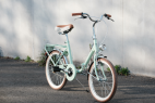 Comprar Bicicleta plegable Bambina Verde Pastel Reacondicionado