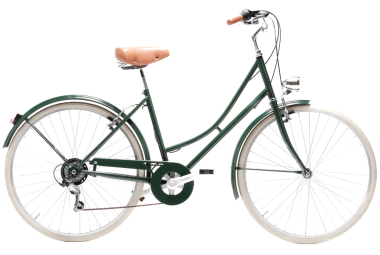 Comprar Bicicleta de paseo vintage Capri Valentina Verde Inglés Reacondicionada