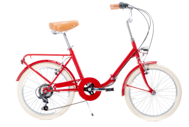 Bambina folding bicycle 6V Red