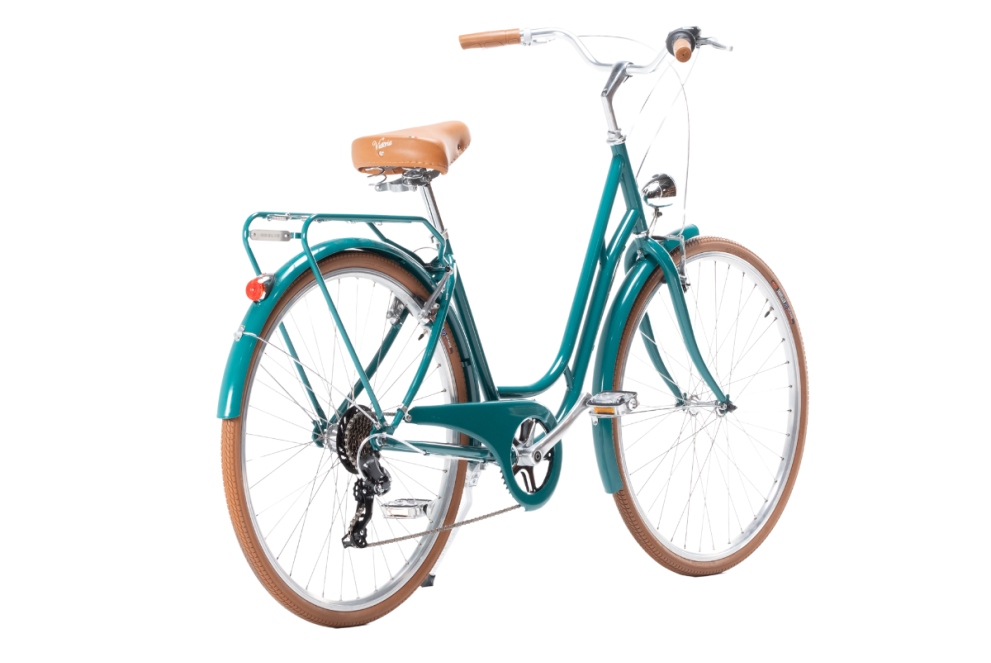 Comprar Bicicleta de paseo Capri Berlin Verde Esmeralda 7 velocidades