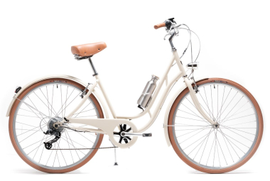 Comprar Bicicleta eléctrica Capri Berlin 3 crema 7V - OUTLET