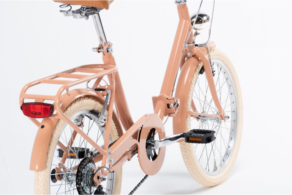 Comprar Bicicleta Plegable Bambina 6 velocidades Peach