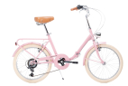 Comprar Bicicleta Plegable Bambina 6 velocidades Light Pink