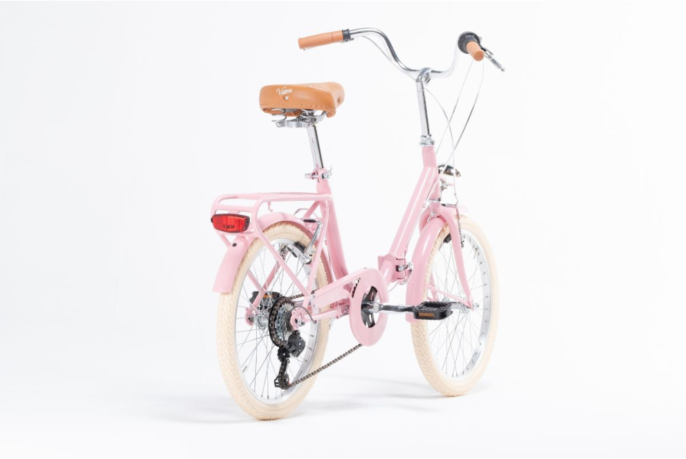 Comprar Bicicleta Plegable Bambina 6 velocidades Light Pink