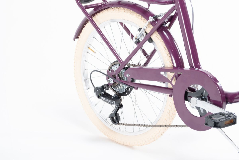 Comprar Bicicleta Plegable Bambina 6 velocidades Ultraviolet