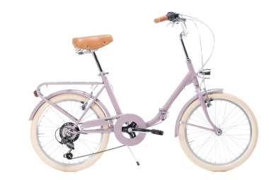 Comprar Bicicleta Plegable Bambina 6 velocidadesv Lila