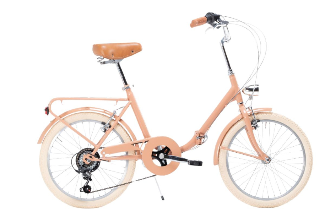 Comprar Bicicleta Plegable Bambina 6 velocidades Peach