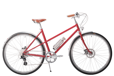 Comprar Bicicleta eléctrica Capri Azur 4 Dark Apple Red - OUTLET