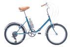 Comprar Bicicleta eléctrica plegable Capri VITA Indigo Blue