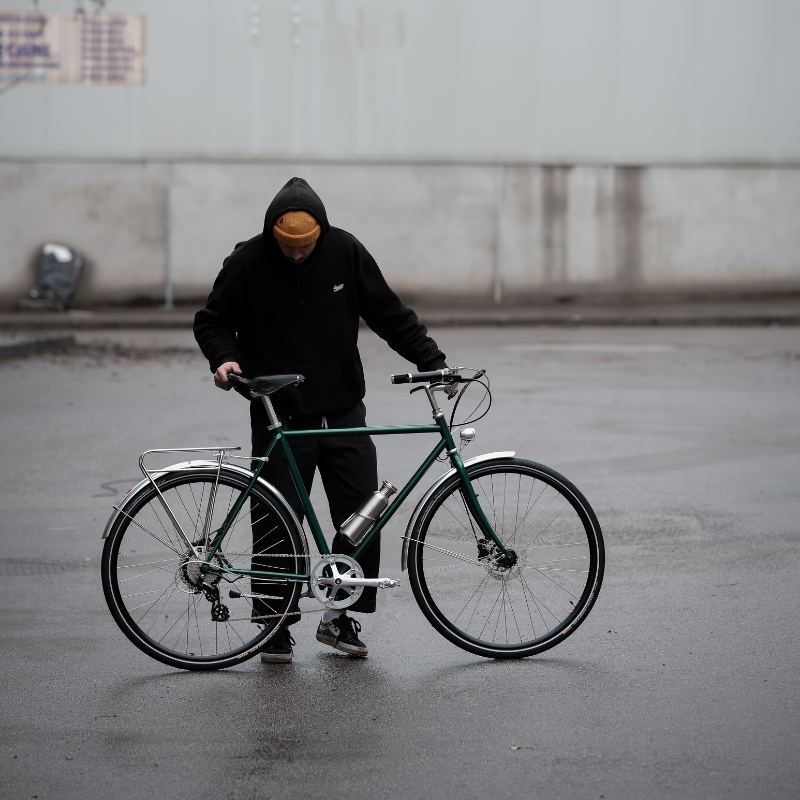 Bicicleta Eléctrica Capri Metz 4 British Racing Green