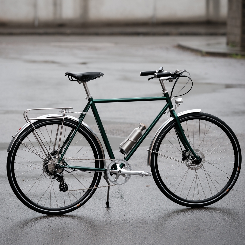 Bicicleta Eléctrica Capri Metz 4 British Racing Green