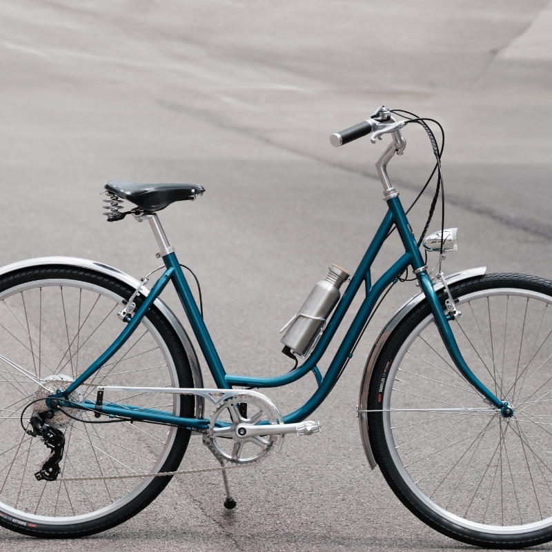 Bicicleta eléctrica Berlin 3 Plus Indigo Blue